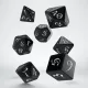 Classic RPG Black & white Dice Set (7)