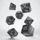 Classic RPG Smoky & white Dice Set (7)