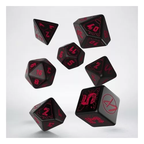 Cyberpunk Red RPG Dice Set (7)