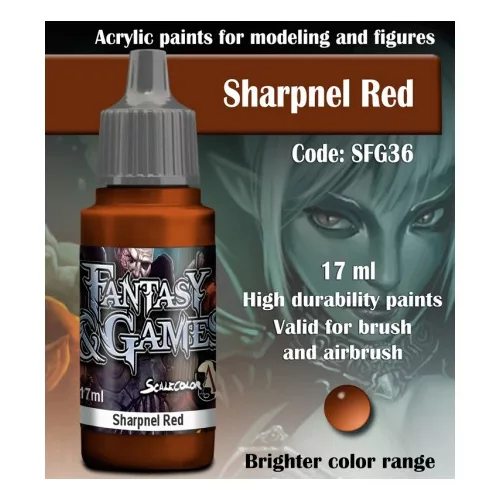 SHARPNEL RED   