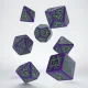 Pathfinder Goblin Purple & green Dice Set (7)