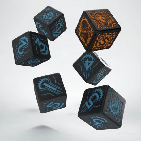 Warmachine Convergence of Cyriss Faction D6 Dice (6)