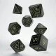Runic Black & glow-in-the-dark Dice Set (7)