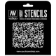 ST-AIR001 Vallejo Stencils - Weathered Paint 1/48