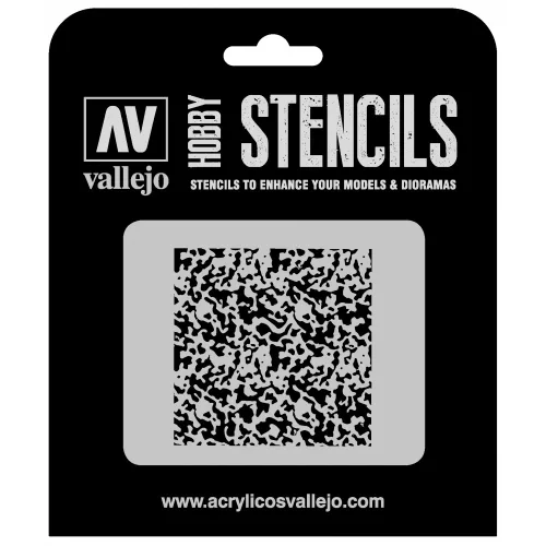 ST-AIR002 Vallejo Stencils - Weathered Paint 1/72