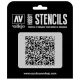 ST-AIR002 Vallejo Stencils - Weathered Paint 1/72
