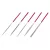 T03002 Tools - Set of 5 Diamond needle files