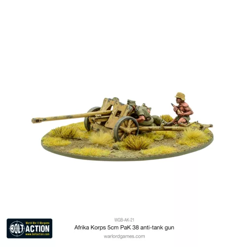 Afrika Korps 5cm Pak38 Anti-Tank Gun