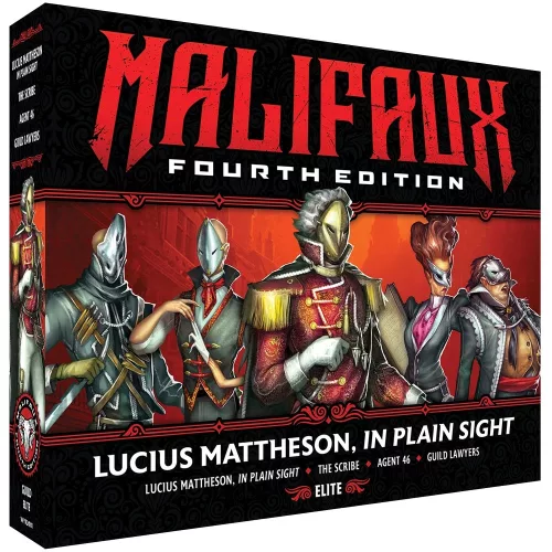 Malifaux Fourth Edition: Lucius Mattheson, In Plain Sight