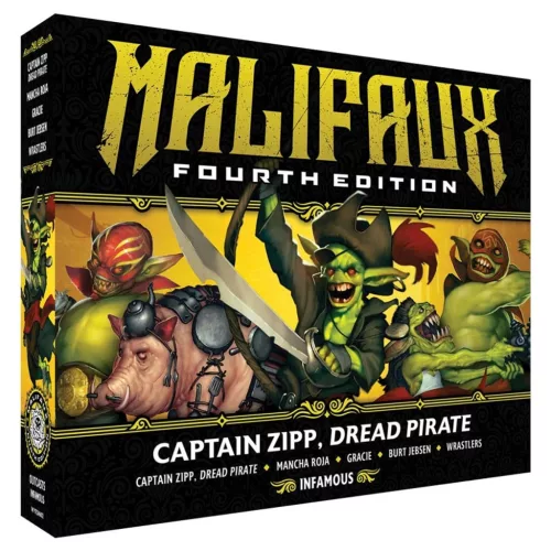 Malifaux Fourth Edition: Captain Zipp, Dread Pirate